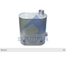 Глушитель RENAULT Premium (ЕВРО-1) SAMPA