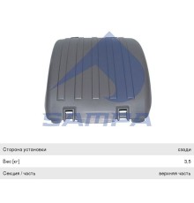 Крыло SCANIA 4 series заднее средняя часть SAMPA