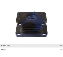 Подушка MERCEDES Actros, Axor рессоры задней SAMPA