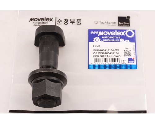 Шпилька колеса SITRAK HOWO переднего (M22х1.5х90) MOVELEX