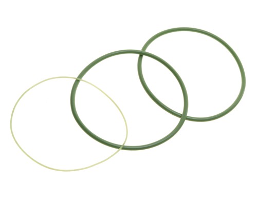 Кольцо КАМАЗ гильзы цилиндра силикон комплект (2 поз./3 дет.) РД