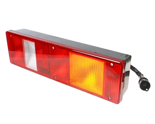 Фонарь задний КАМАЗ, МАЗ, УРАЛ 24V с проводом правый ТЕХАВТОСВЕТ