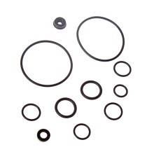 Ремкомплект МАЗ, КАМАЗ насоса механизма опрокидывания кабины (10 поз./11 дет.)