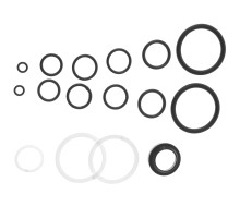 Ремкомплект МАЗ-4370 гидроцилиндра механизма опрокидывания кабины (8 поз./16 дет.)