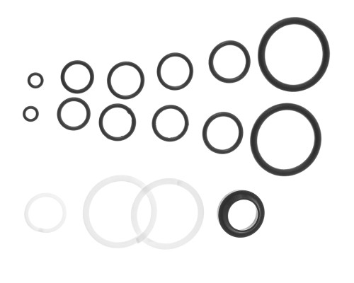 Ремкомплект МАЗ-4370 гидроцилиндра механизма опрокидывания кабины (8 поз./16 дет.)