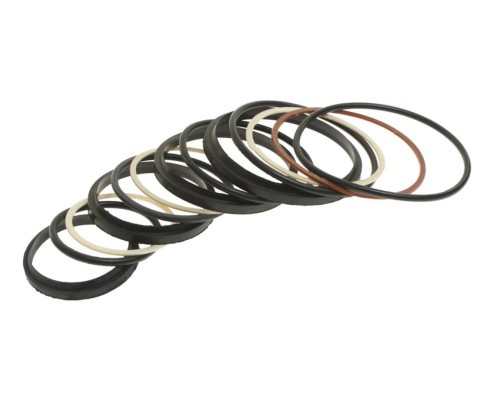 Ремкомплект ЗИЛ-4502, ЗИЛ-130, ММЗ гидроподъемника 4-х секционного (РТИ+фтор)