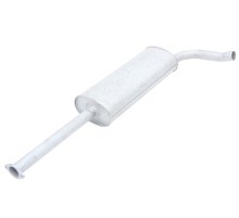 Глушитель ГАЗ-330232 дв.УМЗ ЕВРО-3 короткий с фланцем выход боковой БАКСАН