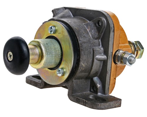 Выключатель массы дистанционный МТЗ 12/24V 50А 3-х контактный ЭКРАН