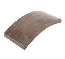 Накладка тормозной колодки МАЗ передней, ЗИЛ-131 Lдуги=202, 5мм;H=100мм ЦИТРОН TSN