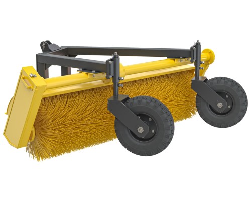 Щетка коммунальная МТЗ-80, 82, 1221, LOVOL-504 усиленные колеса 5.00х10 Н/О САЛЬСК