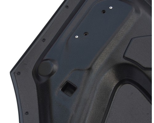 Капот ГАЗ-3302, 33104 Н/О некрашеный пластик ТЕХНОПЛАСТ