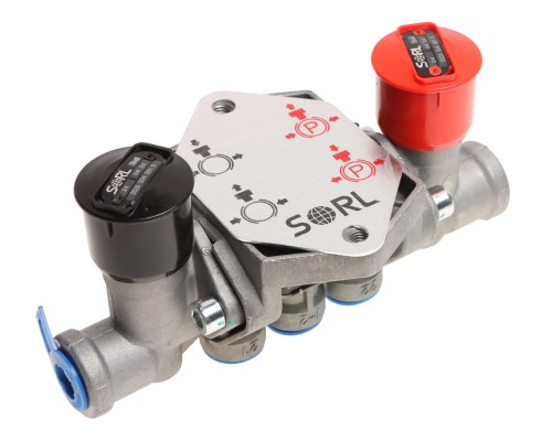 Клапан КАМАЗ SCANIA DAF FRUEHAUF растормаживания прицепа SORL