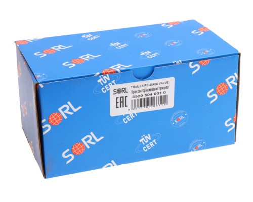 Клапан КАМАЗ SCANIA DAF FRUEHAUF растормаживания прицепа SORL
