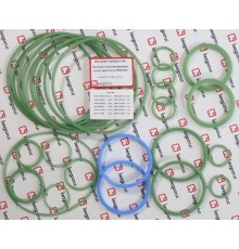 Кольцо ЯМЗ-534 уплотнительное комплект силикон (12поз./26дет.) КВАДРАТИС