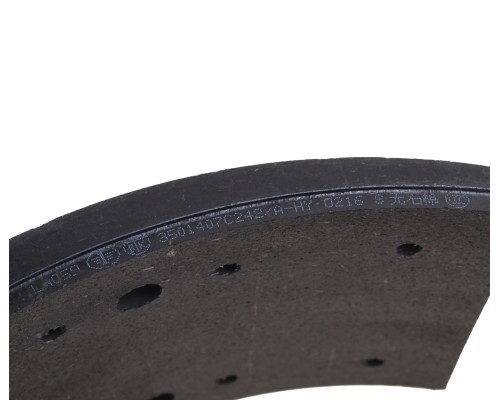 Накладка тормозной колоди FAW 3310, J6, E5 передней оси (2) OE