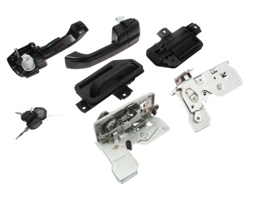 Устройство запорное МАЗ без замка зажигания комплект (левое и правое) Н/О РАДИОВОЛНА