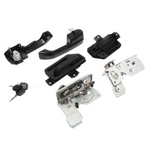 Устройство запорное МАЗ без замка зажигания и внутр. ручек комплект (левое и правое) Н/О РАДИОВОЛНА