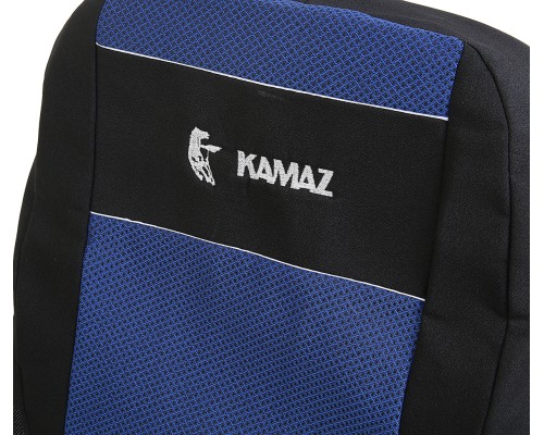 Авточехлы КАМАЗ (3 низких) жаккард КОМТЕСТ
