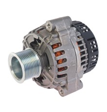 Генератор КАМАЗ дв.740 ЕВРО-3, 4 (10-ручьевой шкив 5PIN) 24В 80А ELTRA