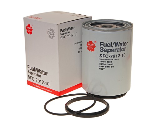 Фильтр топливный FOTON HINO SCANIA VOLVO (резьба под стакан снаружи) SAKURA