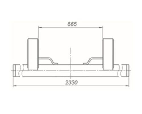 Буфер КАМАЗ-65115 задний ROSTAR
