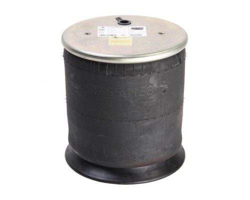 Пневморессора SCHMITZ (пластиковый стакан) (2отв.M10,  1отв.M22х1.5мм) высокая SAMPA