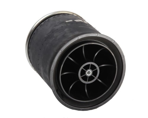 Пневморессора SCHMITZ (пластиковый стакан) (2отв.M10,  1отв.M22х1.5мм) высокая SAMPA