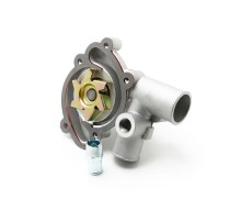 Насос водяной ГАЗ-3110 дв.ЗМЗ-4062, 4052, 4092 с прокладкой под ГУР PRAVT