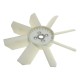 Вентилятор МТЗ-320 (дв.LOMBARDINI-1603) 8 лопастей (пластик)
