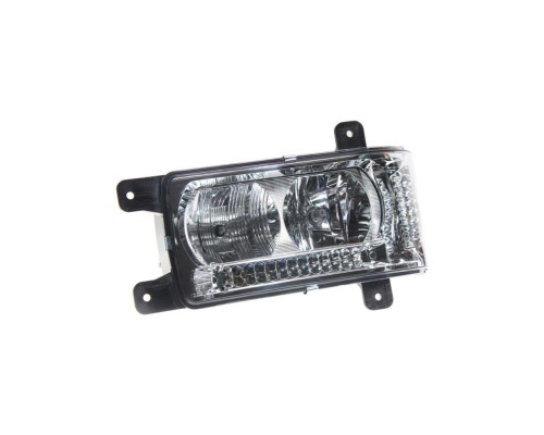 Фара блок КАМАЗ-6520, 6511, 4308 с ДХО левая Н/О ФОРМУЛА СВЕТА