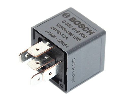 Реле MAN MERCEDES пять контактов (24V, 20A) BOSCH