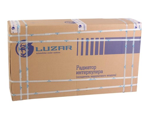 Охладитель ГАЗ-33104 наддувочного воздуха алюминиевый LUZAR