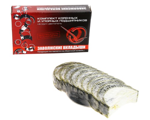 Вкладыши ГАЗ-53 коренные d+1.25 ДАЙДО МЕТАЛЛ РУСЬ