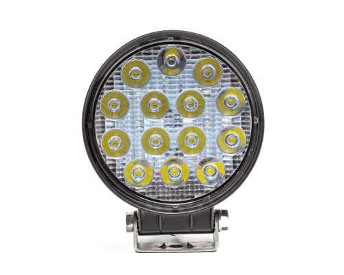 Фара рабочего света круглая 142х115х42 42Вт 14 светодиодов направленный свет AVTOELECTRICA