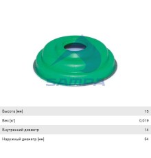 Пыльник IVECO Eurotech, Eurostar, Eurotrakker цилиндра тормозного SAMPA