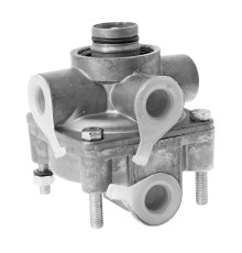 Клапан ЗИЛ, КАМАЗ, МАЗ ускорительный с креплением под шумоглушитель РААЗ