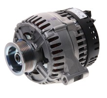 Генератор КАМАЗ, МАЗ дв.740 ЕВРО-2, ЯМЗ-658 поликлиновой шкив, монокронштейн 28В 90А ELTRA