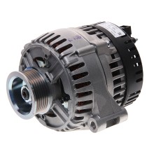 Генератор КАМАЗ, МАЗ дв.740 ЕВРО-2, ЯМЗ-658 поликлиновой шкив, монокронштейн 28В 90А ELTRA