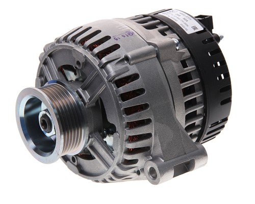 Генератор КАМАЗ, МАЗ дв.740 ЕВРО-2, ЯМЗ-658 поликлиновой шкив, монокронштейн 28В 90А ELTRA