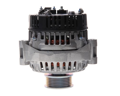 Генератор КАМАЗ, МАЗ дв.740 ЕВРО-2, ЯМЗ-658 поликлиновой шкив, монокронштейн 28В 90А ELTRA