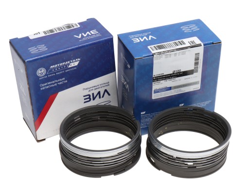 Кольца поршневые ЗИЛ-130 d=100.0 комплект на двигатель (2 упаковки) МОТОРДЕТАЛЬ