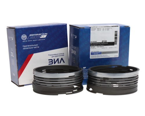 Кольца поршневые ЗИЛ-130 d=100.0 комплект на двигатель (2 упаковки) МОТОРДЕТАЛЬ