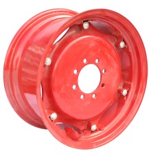 Диск колесный МТЗ-82, 1221, 1523 передний (8 шпилек W12x24 8х190 ET+90 145) с козырьком красный БЗТДИА