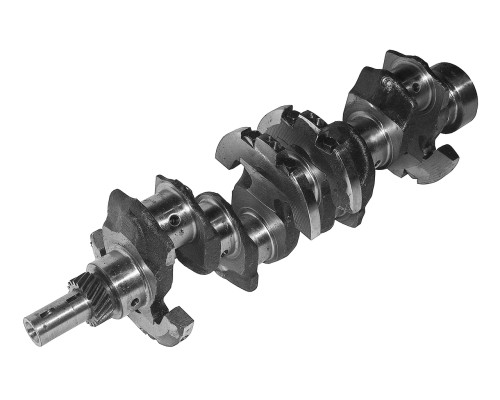 Вал коленчатый ЗИЛ-5301, ПАЗ-4230 (конус) ЕВРО-3 под 3 шпонки (7 отверстий) ММЗ