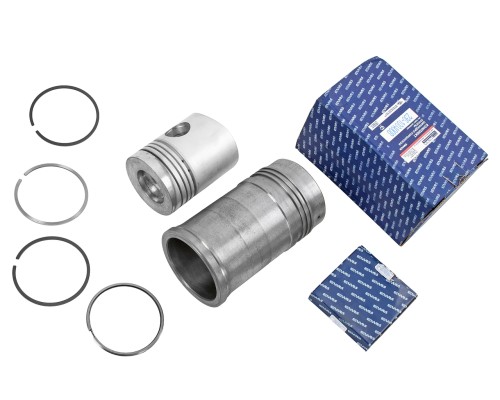 Гильза с поршнем ЯМЗ-236, 238 (кор.гильза, поршень, упл/к, п/к) (блок 236-Е, 238-Д) АВТОДИЗЕЛЬ