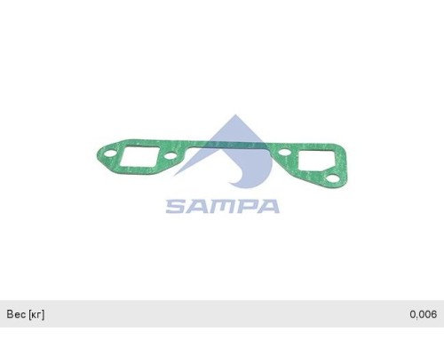 Прокладка MAN дв.D0824, D0834 коллектора водяного SAMPA