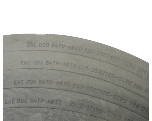 Накладка тормозной колодки ЗИЛ-130 задней сверленая расточен.комплект 8шт.с заклепками ВАТИ