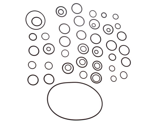 Ремкомплект КАМАЗ ТНВД (4 наименования , кольца уплотнительные 40шт.) БРТ