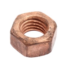 Гайка М12х1.75х10 ЗИЛ-130 коллектора выпускного омедненная КММЗ