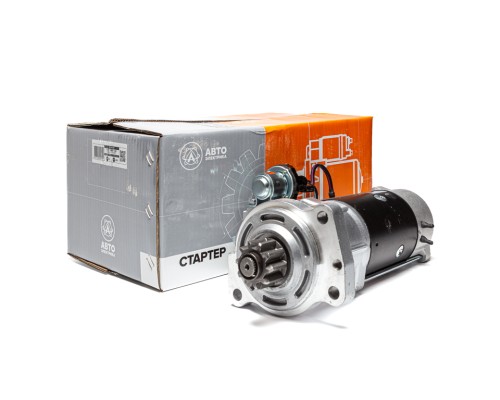 Стартер МАЗ, УРАЛ дв.ЯМЗ-236, 238, 656, 658, 7511 ЕВРО-2, 3 z=10 8.1кВт дополнительное реле AVTOELECTRICA